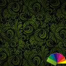 Floral Green Xperien Theme APK
