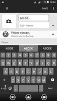 Metallic Texture Dark XZ Theme скриншот 3