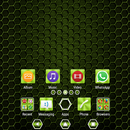 Metallic Texture Green Theme APK