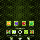 Metallic Texture Green Theme иконка