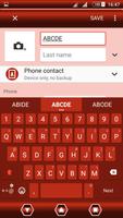 Metallic Texture Red XZ Theme скриншот 3