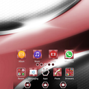 Metallic Steel Coral XZ Theme APK