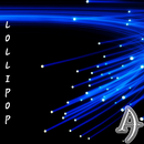 Lollipop Meteors Blue Theme APK