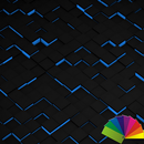 Mysterious Blue Xperia Theme APK