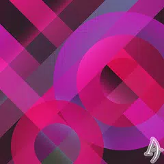 Pattern Pink Xperien Theme APK download