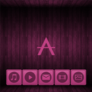 Wooden Icons Pink XZ Theme APK