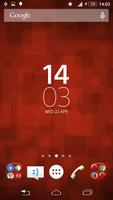 Texture Scarlet Xperien Theme постер