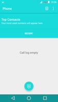 Polygons Teal Xperien Theme скриншот 1