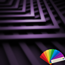 Zig Zag Violet XP Theme APK