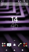 Zig Zag Violet XP Theme постер
