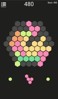 Hexagonal Puzzle الملصق