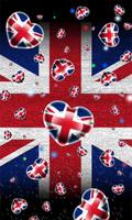 Britain Flag Wallpaper الملصق