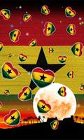 Ghana Flag Affiche