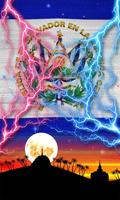 El Salvador Flag Wallpaper screenshot 1