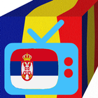 Télévision serbe icône