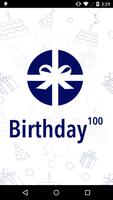 Birthday^100 الملصق
