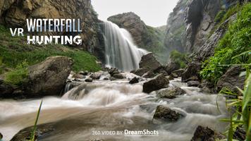 Waterfall Hunting VR Cardboard poster