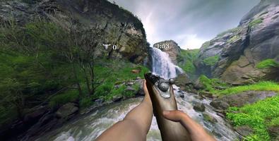 Waterfall Hunting VR Cardboard स्क्रीनशॉट 1