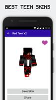 Best Teen Skins for Minecraft постер