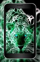 3D Neon Animal Wallpaper HD screenshot 1