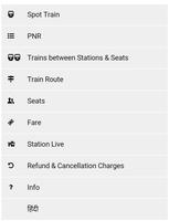 پوستر All about train & IRCTC