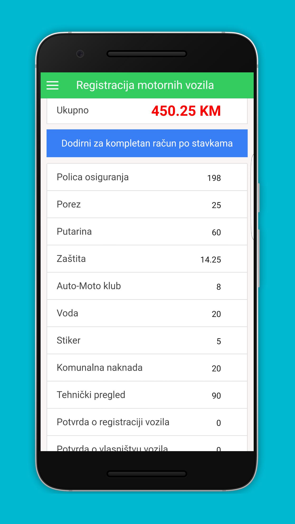 Registracija Vozila Zdk V3 0 For Android Apk Download