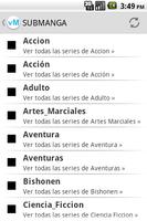 VManga Submanga Plugin captura de pantalla 1