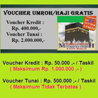 Pendaftaran Porsi Umroh-Haji gratis icon