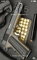 Gun Pistol ScreenLocker постер