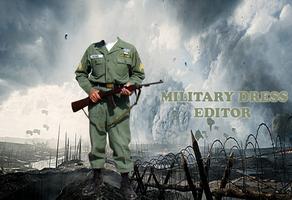 Army Dress Picture Editor Affiche