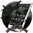 Armee Camo Gun Thema
