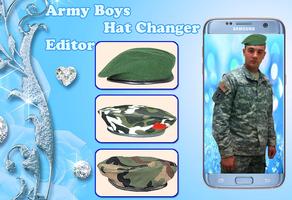 Army Cap Photo Editor 截圖 1