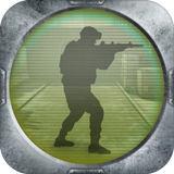 Army Frontline Shooting Strike Mission Force 3D Zeichen
