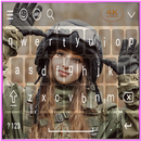 Army girl 4K Keyboard aplikacja