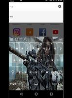 Army girl 4K Keyboard capture d'écran 2