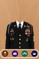 Army Suit Photo Camera الملصق