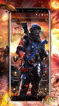 Army Warrior Theme poster