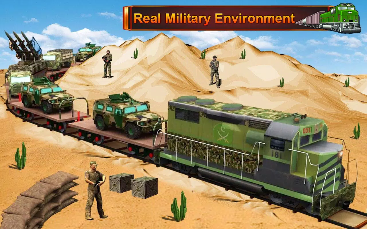 Download do APK de trem de exército simulador de condução para Android