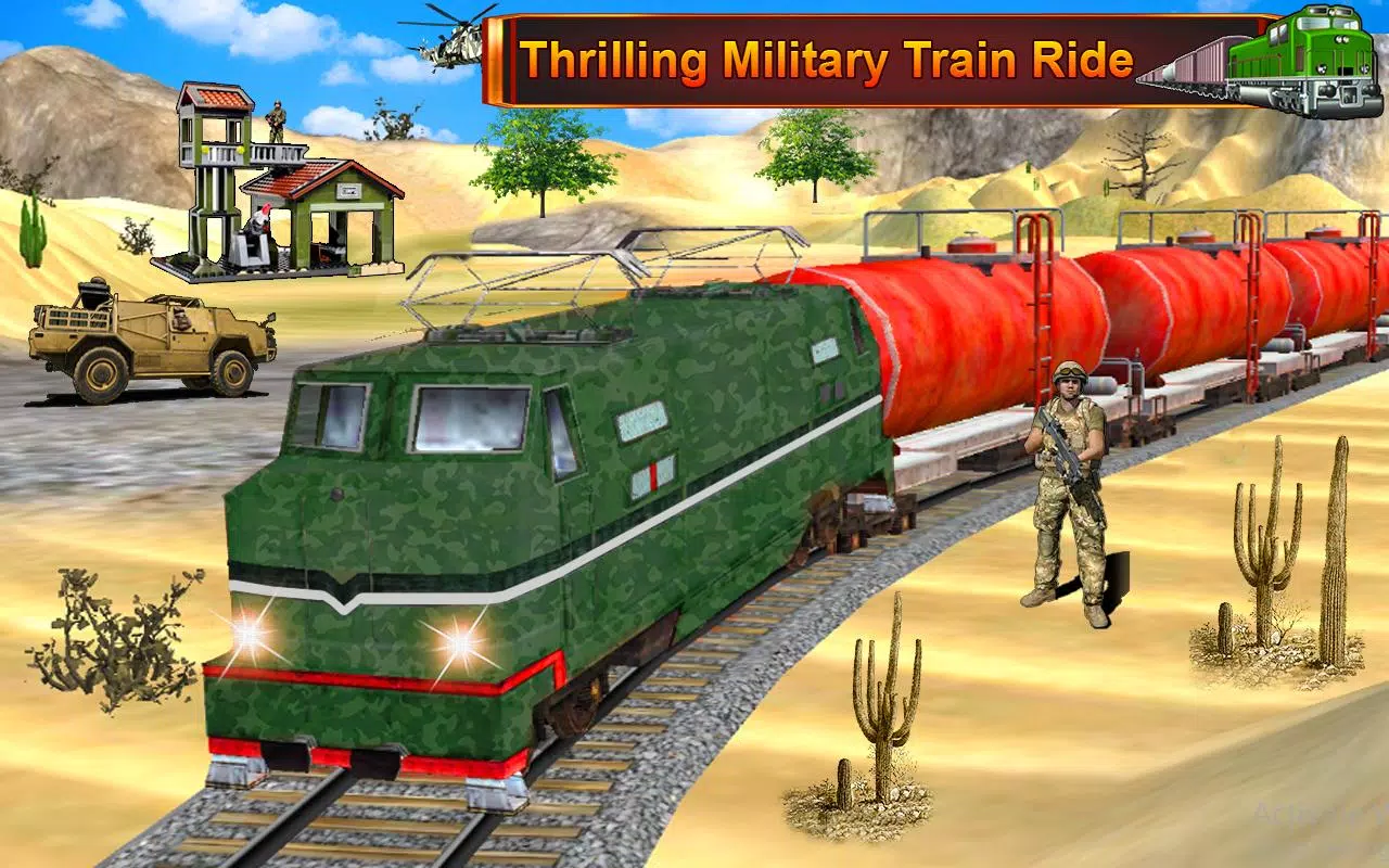 Download do APK de trem de exército simulador de condução para Android