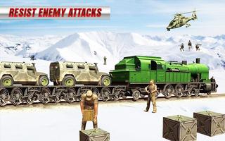 Army Train : World War Shooting Driving Simulator الملصق