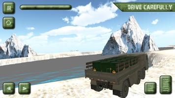 Army Cargo Truck Transport : Border Checkpost Fire screenshot 3
