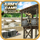 Army camp sniper shooter icon