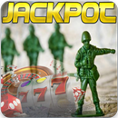 Green Army Men Toys Slots : Army Men Offline Slots aplikacja