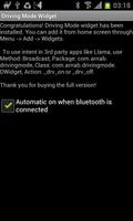 Driving Mode Widget скриншот 2