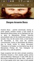 برنامه‌نما Arsenie Boca عکس از صفحه