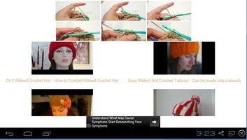 How to Crochet a Hat الملصق