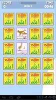 Arabic Alphabet Memory game ポスター