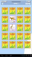 Arabic Alphabet Memory game Cartaz