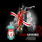 ikon Steven Gerrard HD Wallpaper