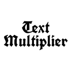 Text Multiplier With Designs and Patterns آئیکن